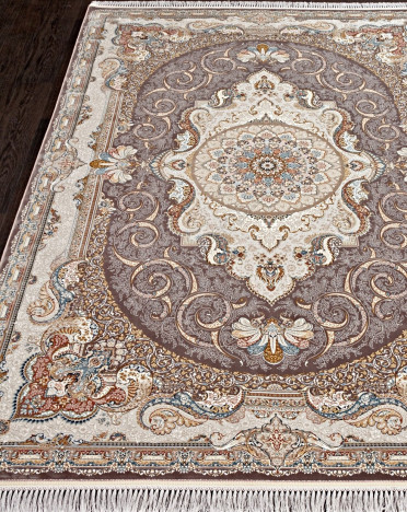 Ковер персидский 144 FARSI 1500 (Акрил - Полиэстер, розовый, терракотовый)