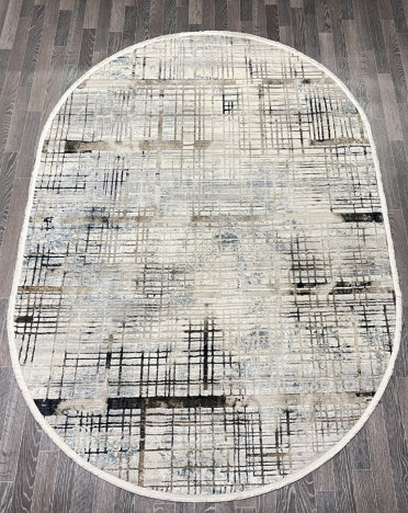 Ковер турецкий 3532_1 FLORIDA (Полиэстер, серый)