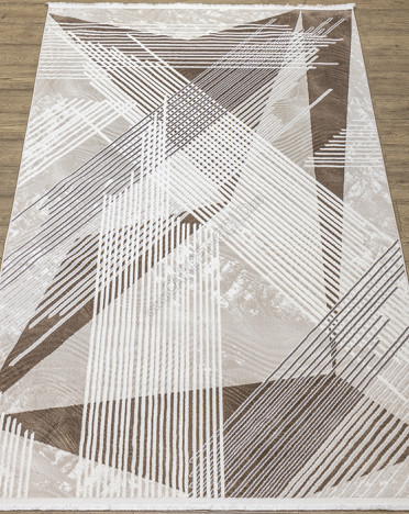 Ковер российский 20112-25126 Премиум (Полиэстер, бежевый)