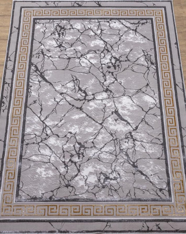 Ковер российский 20417-25544 Прима (Полиэстер, серый)