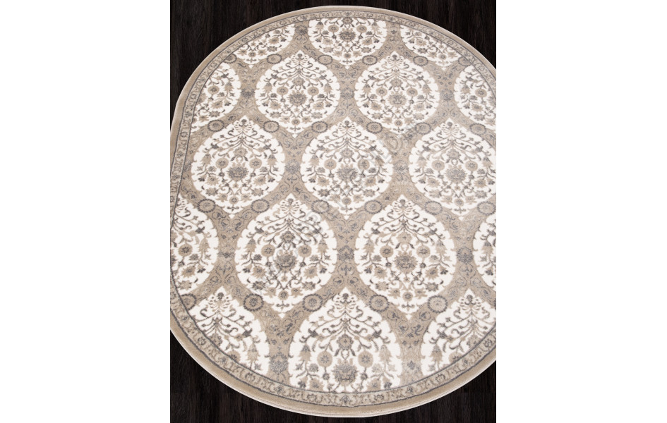 Ковер D740 - CREAM - Овал - коллекция ATLANTIS